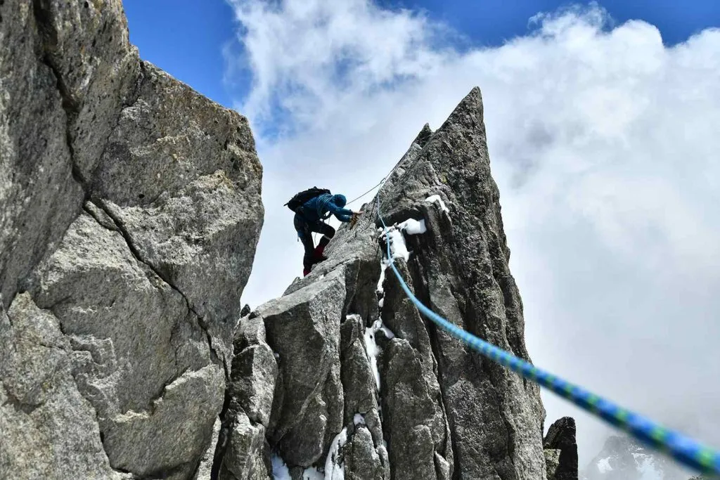 Ascension du Mont Rose par les 4000