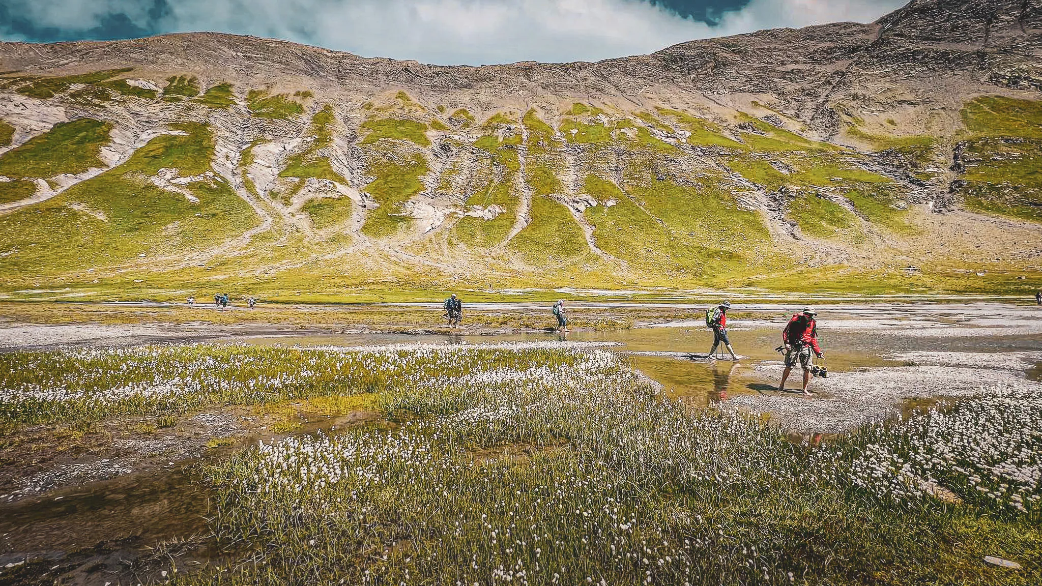 Le tour des Aiguilles d'Arves en 4 jours, randonnée et bivouac